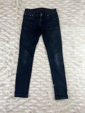 Nudie Tight Long John Jeans Men's 27x30 Black